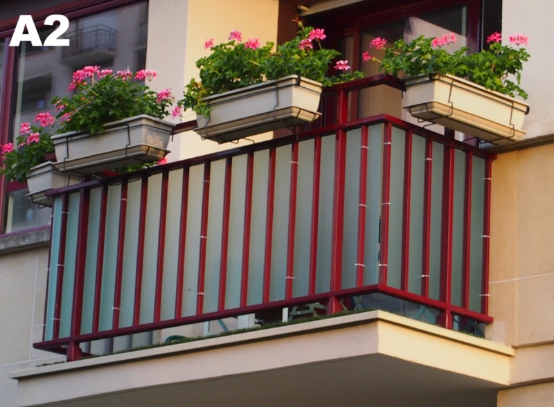 Occulter le vis-à-vis d'un balcon avec un brise vue toile !